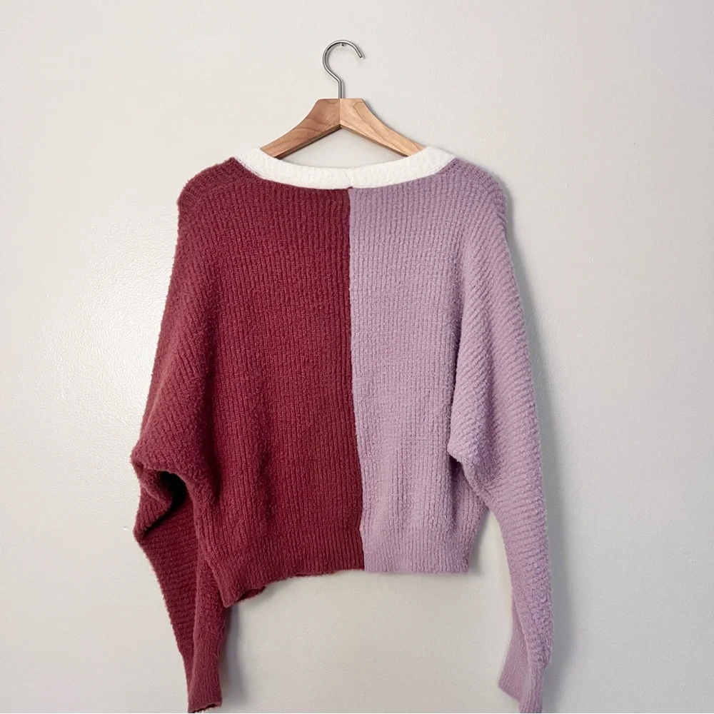 Böhme Lacey Colorblock Cardigan Sweater - Picture 12 of 13